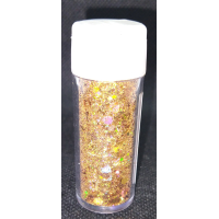 glitter holographic gold